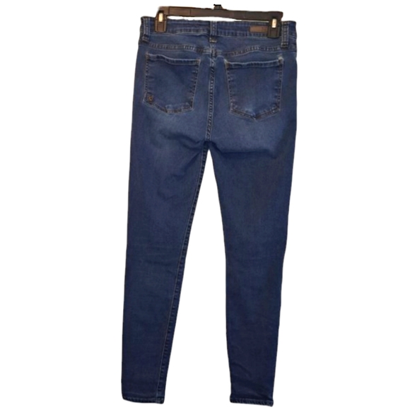 Kut from the Kloth Dark Wash Toothpick Skinny Jeans Size 6 - Picture 3 of 9